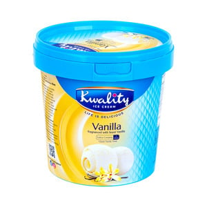 Kwality Vanilla Ice Cream 1 Litre