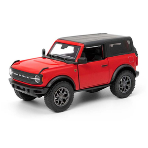 Kinsmart 2022 Ford Bronco Hard Top Die-Cast Metal Car, 1:34 Scale, 1 pc, Assorted, KT5438DB