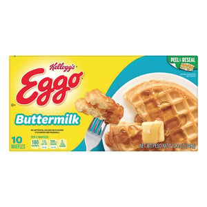 Kellogg's Eggo Buttermilk Waffles 10pcs 349 g