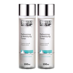 Swiss Image Refreshing & Mattifying Toner Value Pack 2 x 200 ml