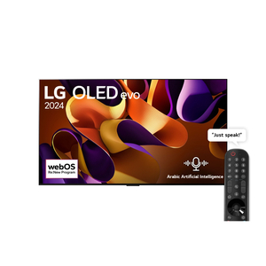 LG 83 Inch OLED evo G4 4K Smart TV AI Magic remote Dolby Vision webOS24, OLED83G46LA - (2024)