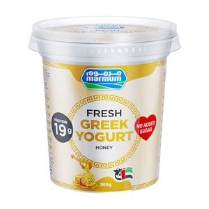 Marmum Honey Fresh Greek Yogurt No Added Sugar 360 g