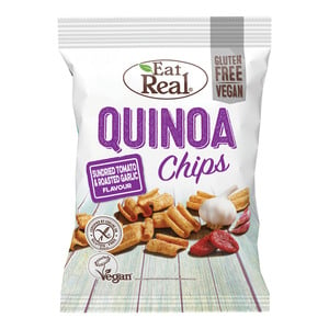 Eat Real Quinoa Chips Sundried Tomato and Roasted Garlic 80 g