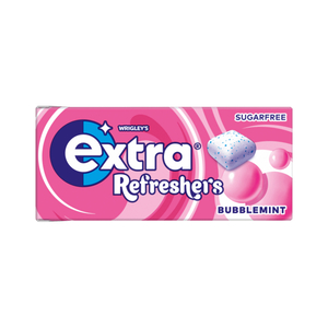 Wrigley's Extra Refreshers Bubblemint Sugar Free Gum 15.6 g