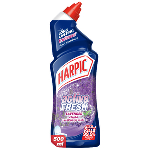 Harpic Lavender Active Fresh Toilet Cleaner 500 ml