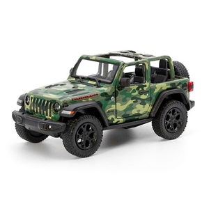 Kinsmart 2018 Jeep Wrangler Die-Cast Metal Car, 1:34 Scale, 1 pc, Assorted, KT5420DA