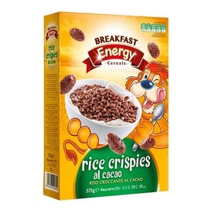 Breakfast Energy Rice Crispies With Cocoa 375 g