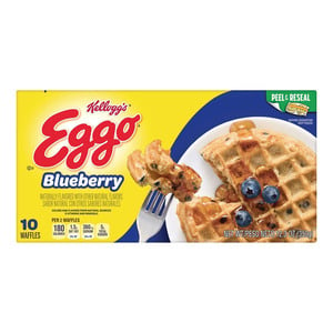 Kellogg's Eggo Blueberry Waffles 350 g