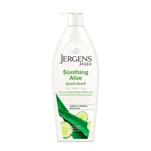 Jergens Soothing Aloe Body Lotion, 400 ml
