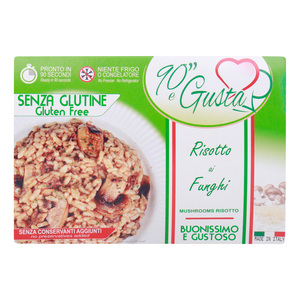 90 E Gusta Mushroom Risotto Gluten Free 300 g