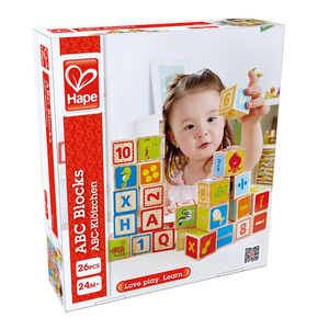 Hape ABC Blocks Set for Kids, E0419