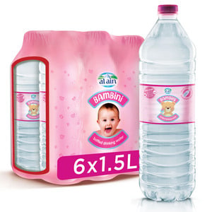 Al Ain Bambini Bottled Drinking Water 1.5 Litres