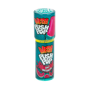 Bazooka Mega Push Pop Watermelon/Cherry 30 g