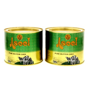 Aseel Pure Butter Ghee Value Pack 2 x 400 ml