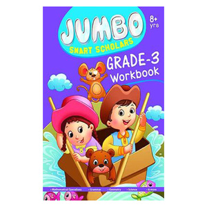Jumbo Smart Scholars Grade - 3 Workbook, Paperback