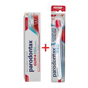 Parodontax Gum+ Breath & Sensitivity Original Toothpaste 75 ml + Toothbrush