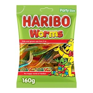 Haribo Worms Gummy Candy 160 g