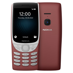 Nokia Dual Sim 4G Feature Phone, Red, TA-1485