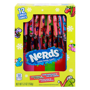 Nerd's Tangy Candy Canes 12 pcs