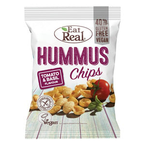 Eat Real Hummus Chips Tomato And Basil Flavour 135 g