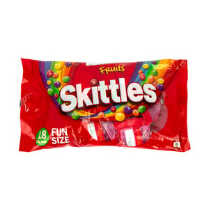 Skittles Fruits Fun Size 18 pcs 324 g