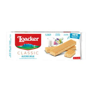 Loacker Milk Crispy Wafers Filled With Milk Cream 175 g