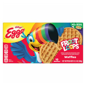 Kellogg's Eggo Froot Loops Waffles 10 pcs 350 g