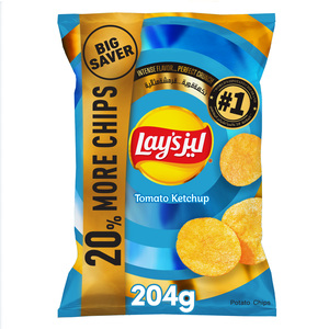 Lay's Tomato Ketchup Potato Chips 204 g