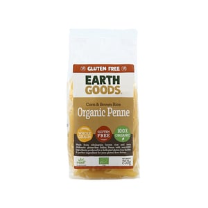 Earth Goods Corn & Brown Rice Organic Penne Pasta 250 g