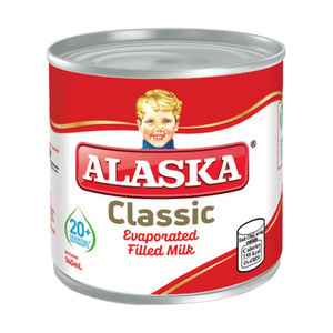 Alaska Classic Evaporated Filled Milk 140 ml