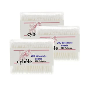 Cybele Cotton Buds Value Pack 3 x 200 pcs