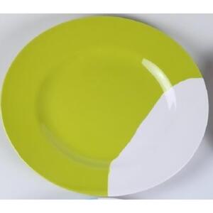 Superware Melamine Dinner Set 50 Pcs Two Tone Green White