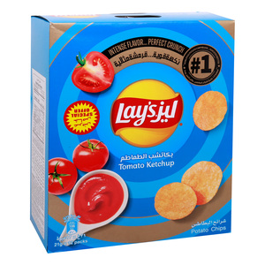 Lay's Tomato ketchup Potato Chips 12 x 21 g