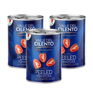 Valle Del Cilento Peeled Tomatoes 3 x 400 g