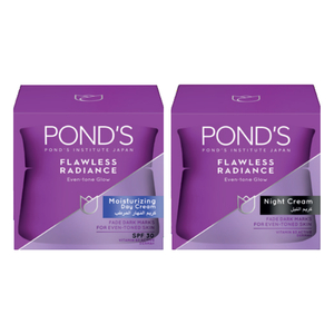 Ponds Flawless Radiance White Day Cream SPF30 50 ml + Night Cream Value Pack 50 ml