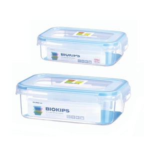 Komax BioKips Food Container, 2 pcs