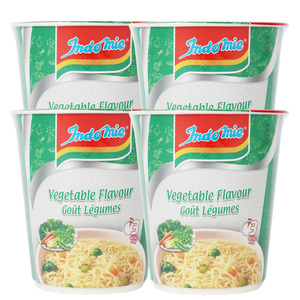 Indomie Vegetable Flavour Cup Noodles Value Pack 4 x 60 g