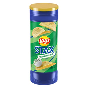 Lay's Stax Sour Cream & Onion Potato Chips 155.9 g