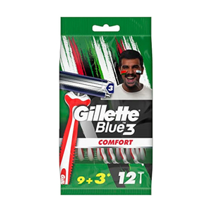 Gillette Blue 3 Comfort Disposable Men's Razors 9+3