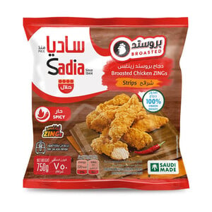 Sadia Broasted Chicken Zings Strips Spicy 750 g