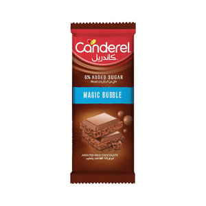 Canderel 0% Added Sugar Magic Bubble Milk Chocolate 74 g