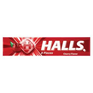 Halls Cherry Flavor 8 pcs