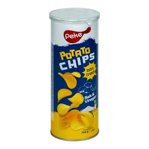 Peke Extra Crunch Salt & Vinegar Flavor Potato Chips 140 g