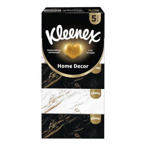 Kleenex Home Decor Facial Tissue 2ply Value Pack 5 x 170 Sheets