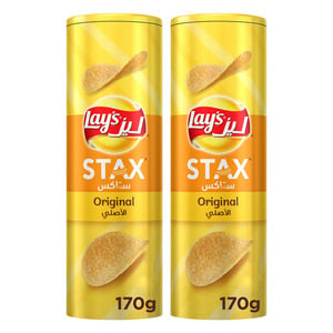 Lay's Stax Assorted Value Pack 2 x 170 g
