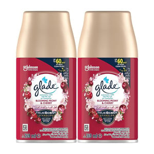 Glade Automatic Refill Blooming Peony & Cherry Value Pack 2 x 269 ml
