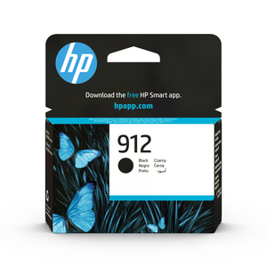 HP 912 Original Ink Cartridge (3YL80AE),Black