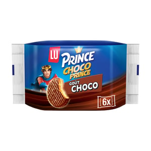 Lu Choco Prince Chocolate Biscuits 6 x 28.5 g