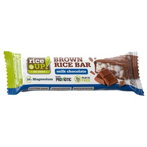 Rice Up Milk Chocolate Brown Rice Bar 18 g