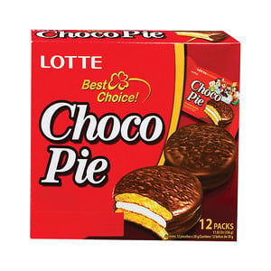 Lotte Premium Quality Chocolate Pie 336 g